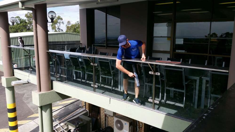 Channel Ten Commercial Window Cleaning By ICU
